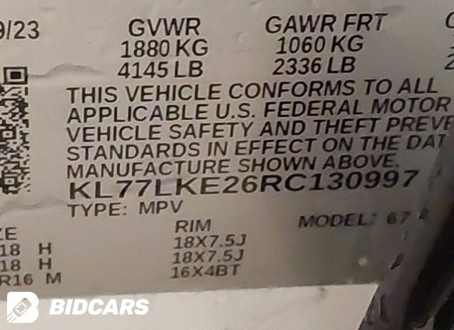 2024 CHEVROLET TRAX FWD ACTIV