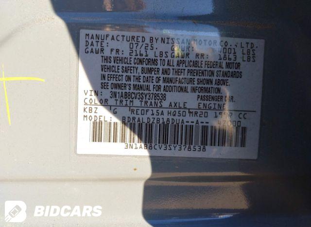 2025 NISSAN SENTRA SV