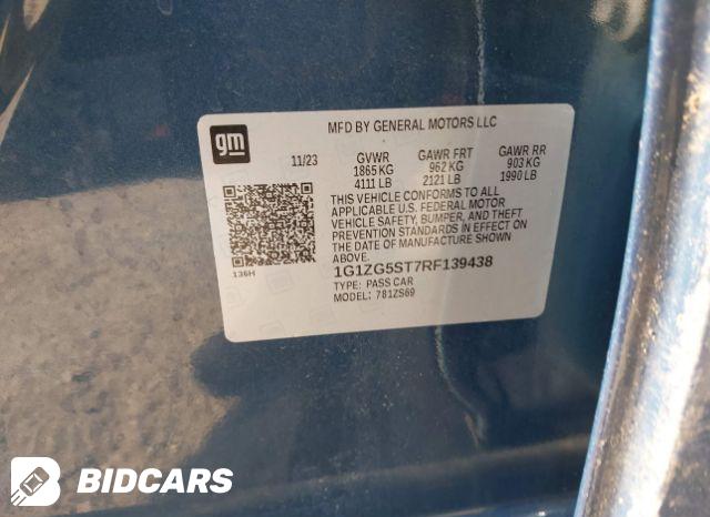 2024 CHEVROLET MALIBU FWD RS