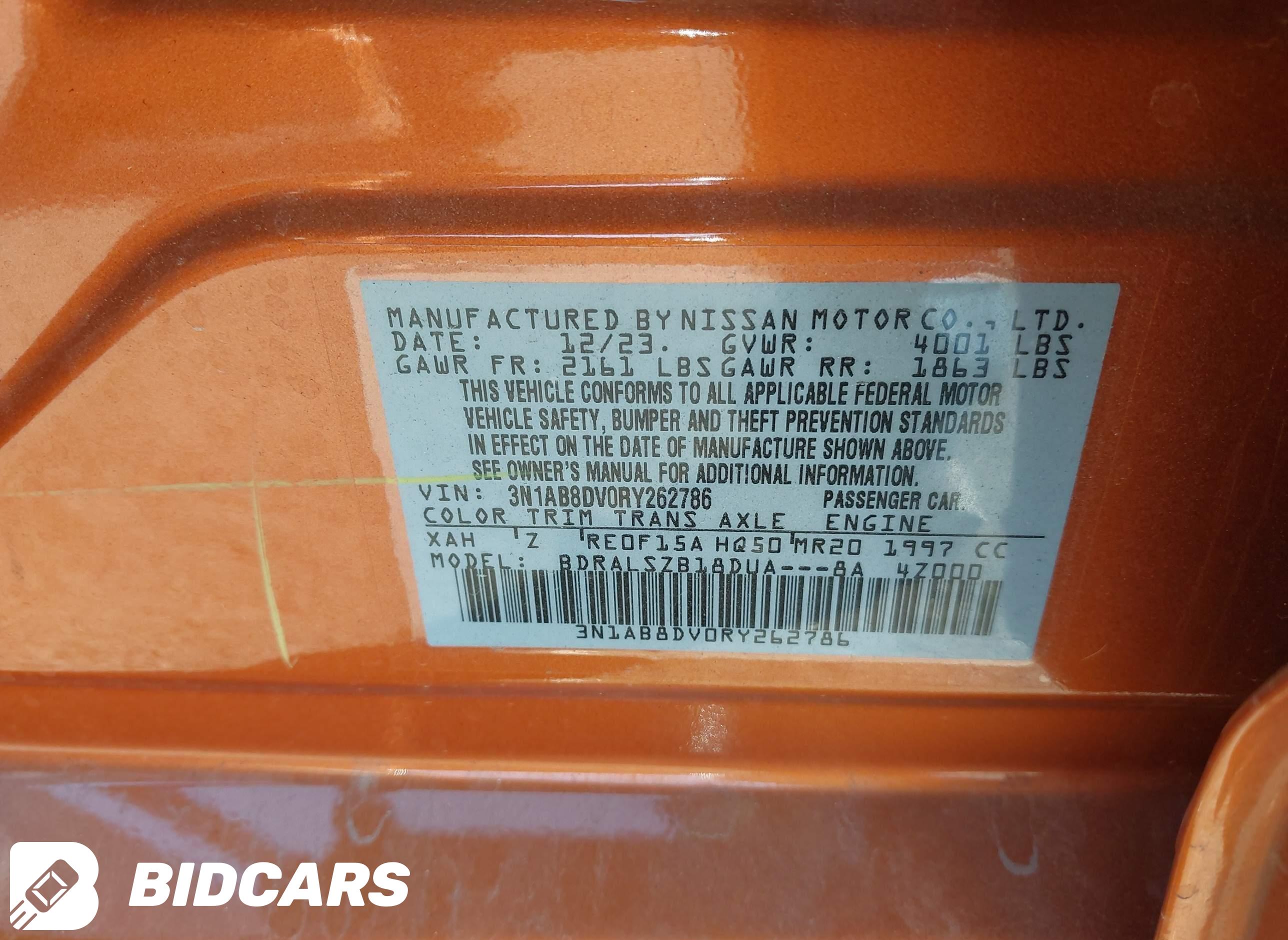 2024 NISSAN SENTRA SR XTRONIC CVT