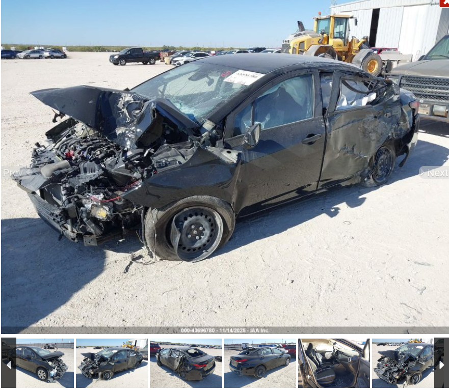 2025 NISSAN VERSA 1.6 S