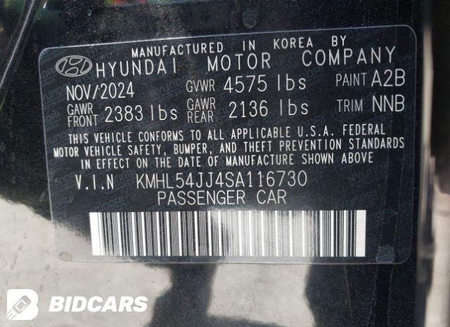 2025 HYUNDAI SONATA HYBRID LIMITED