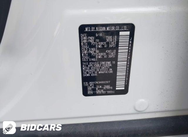 2017 NISSAN Armada SL