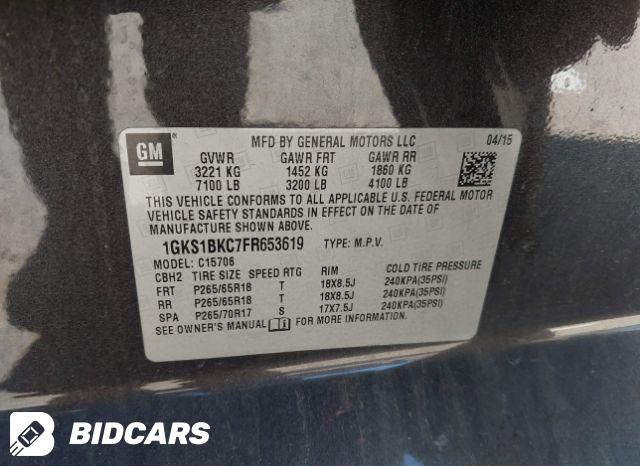 2015 GMC YUKON SLT